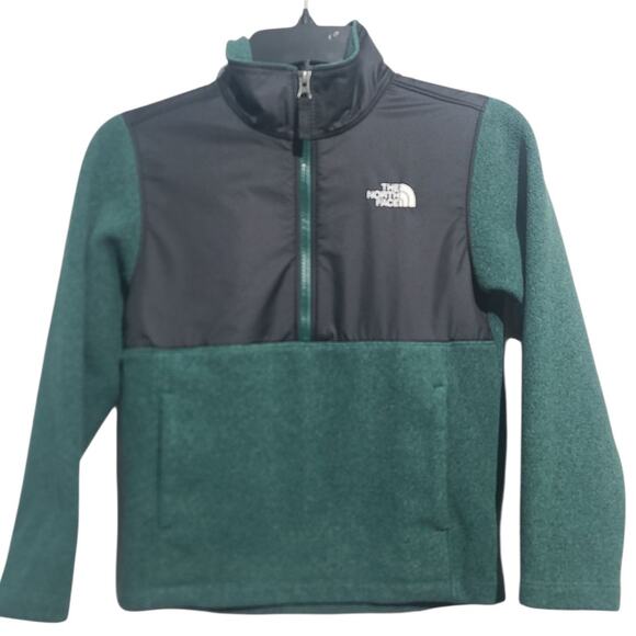 The North Face 200W Tundra Fleece Pullover Green Size Small - Picture 1 of 6